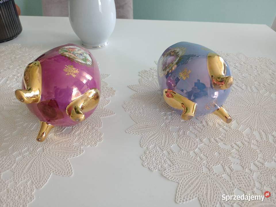 Wazoniki ozdobne porcelanowe Poznań sprzedam