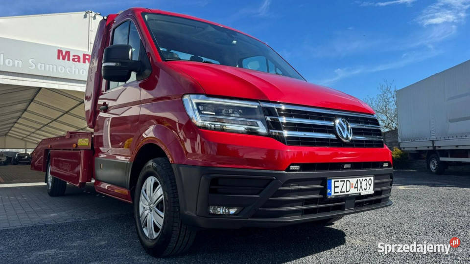 Volkswagen Crafter Autolaweta 35 t nieuszkodzony Volkswagen Zduńska Wola