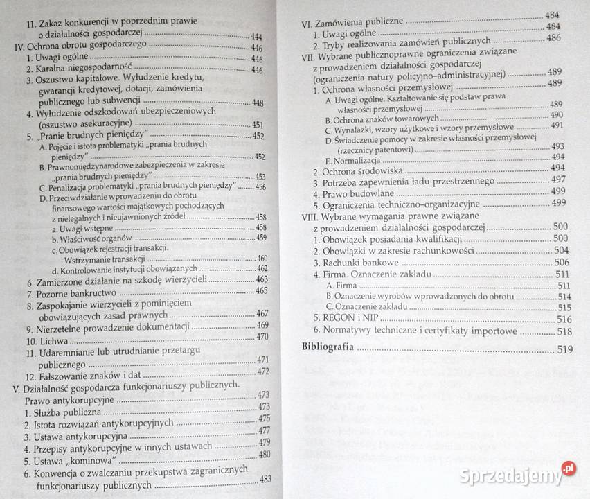 Działalność gospodarcza i publiczne prawo gosp Chełm