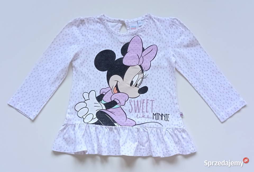 2 Pack bluzek z baskinką Minnie Mouse Disney Disney