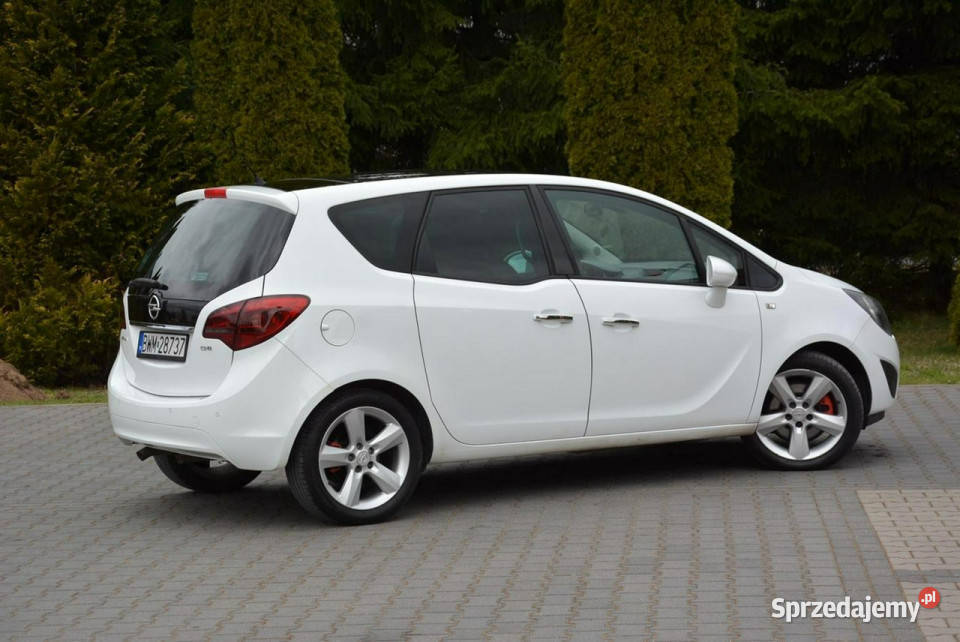 Opel Meriva 17CDTI110 Cosmo Skóry Panorama Led manualna mazowieckie Ostrów Mazowiecka sprzedam