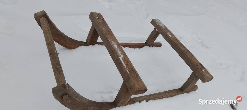 Stare saniesanki debowe sprzedam