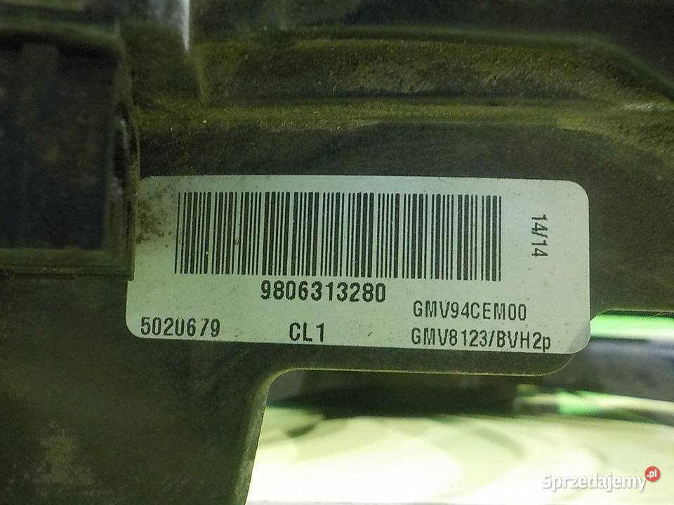 CITROEN C4 PICASSO II 16 EHDI 14r 5D wentylator Suków