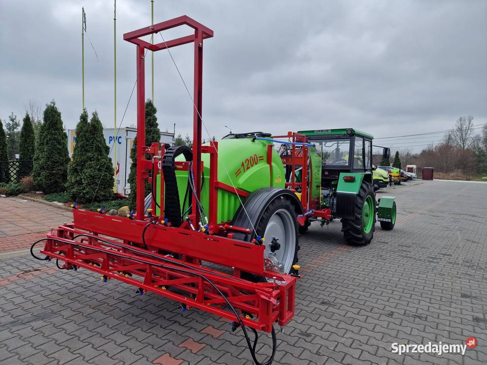 Opryskiwacz Ciągany 1200L Lanca 12m AgroPremium Radziejów