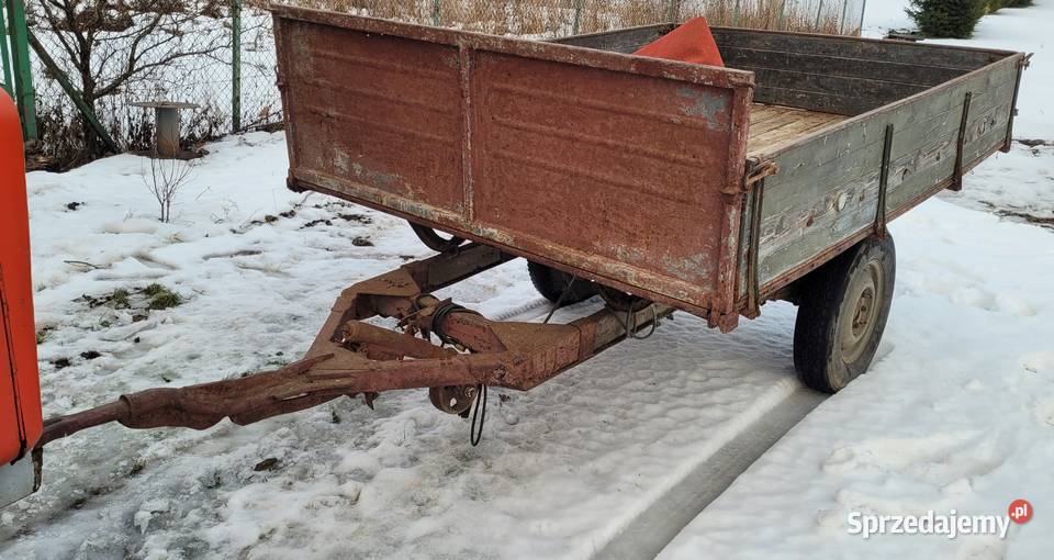 Sprzedam przyczepę jednosiową 2 t warmińsko-mazurskie Kętrzyn