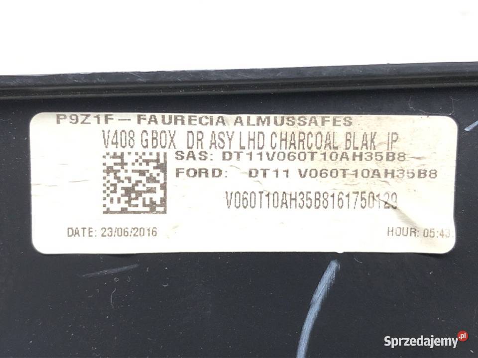 SCHOWEK PASAŻERA FORD TRANSIT CONNECT Bus PÓŁKA