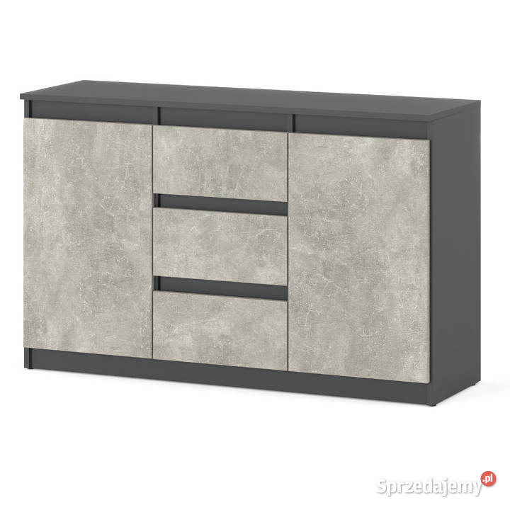 Komoda Wysoka Z 3 Szufladami Nowoczesna Agnes Do Elbląg