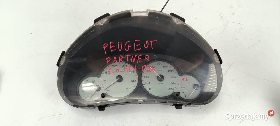 LICZNIK ZEGAR PEUGEOT PARTNER 9662745380 osobowe