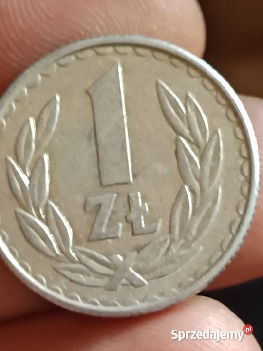Sprzedam monete 1 zloty 1986 r mala skretka Chełm