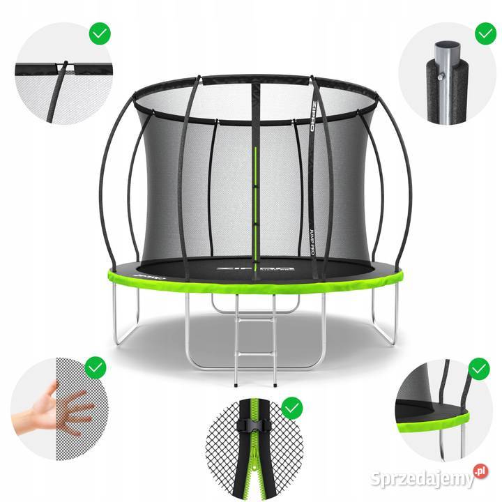 Trampolina ogrodowa z siatką wewnętrzną dzieci Ostrołęka