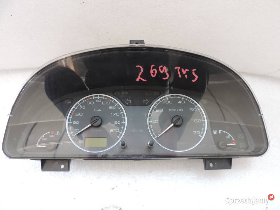 XSARA 2 LICZNIK P9648650180OR00 16 16V osobowe Wyposażenie wnętrza Nowy Sącz