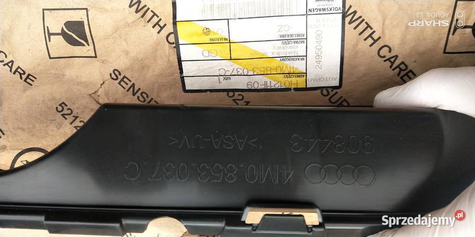 Audi Q7 II Nowe wzmocnienie atrapyhokej dolny łódzkie Łódź