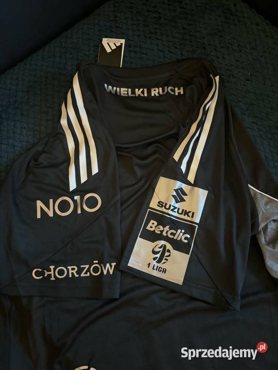 Koszulka Ruch Chorzów 2526 L Czarna NOWA Warszawa