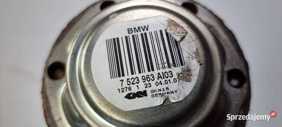 PÓŁOŚ PRAWA TYŁ BMW SERIA 1 E87 7523963AI03