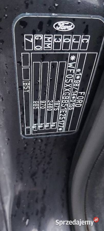 Części mondeo MK3 2002r 20 16v CJBA G0 maska Hańsk Pierwszy sprzedam
