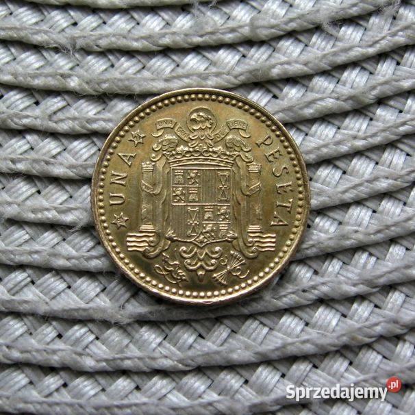 Hiszpania 1 Peseta 1966r Gen Franco Kalisz