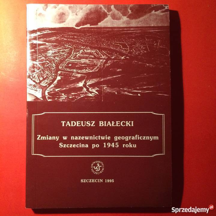 895 PolskoNiemieckie Nazewnictwo Szczecina