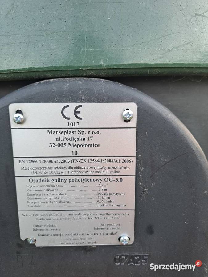 Oczyszczalnia 40mb drenażu Radowo Małe
