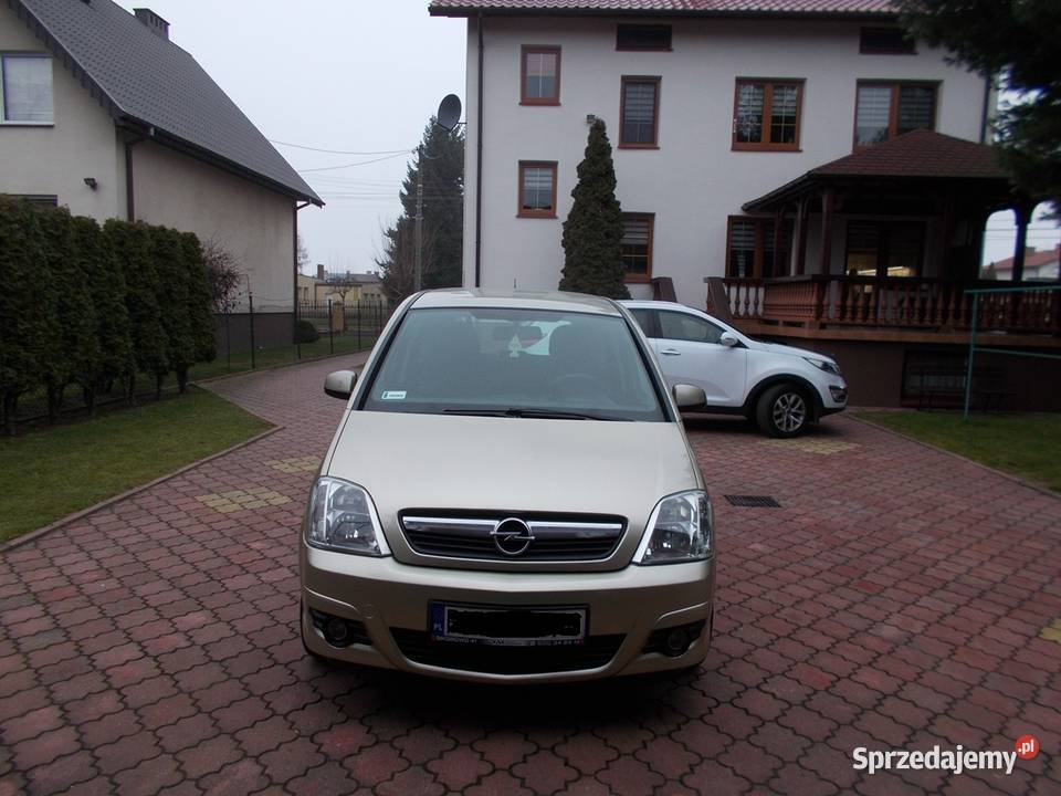 OPEL MERIVA 16 benz z GAZEM 2007 r 5 drzwi Uniejów sprzedam