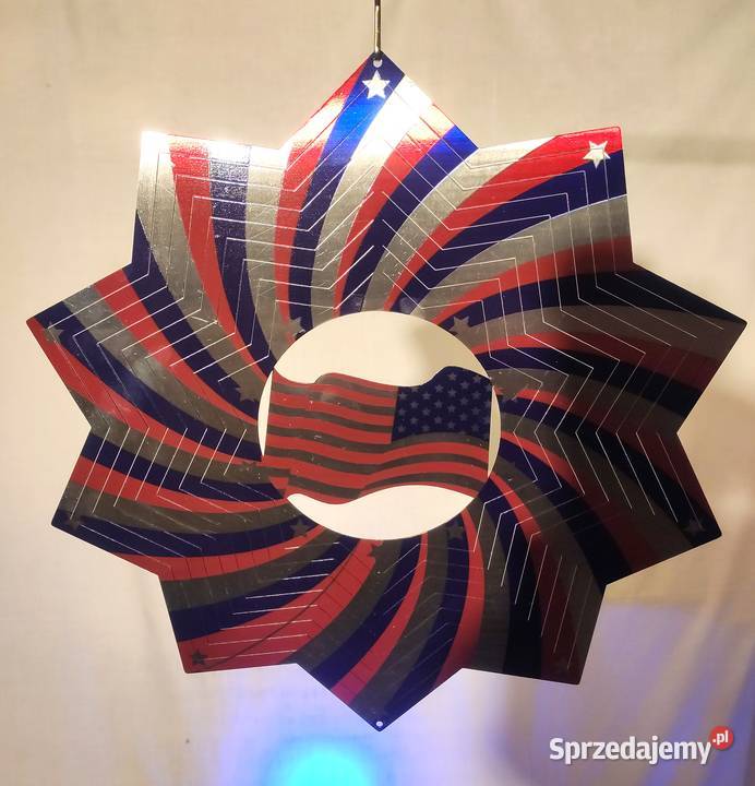 Flaga wieczna wietrzna ozdoba 3D Wind Spinner