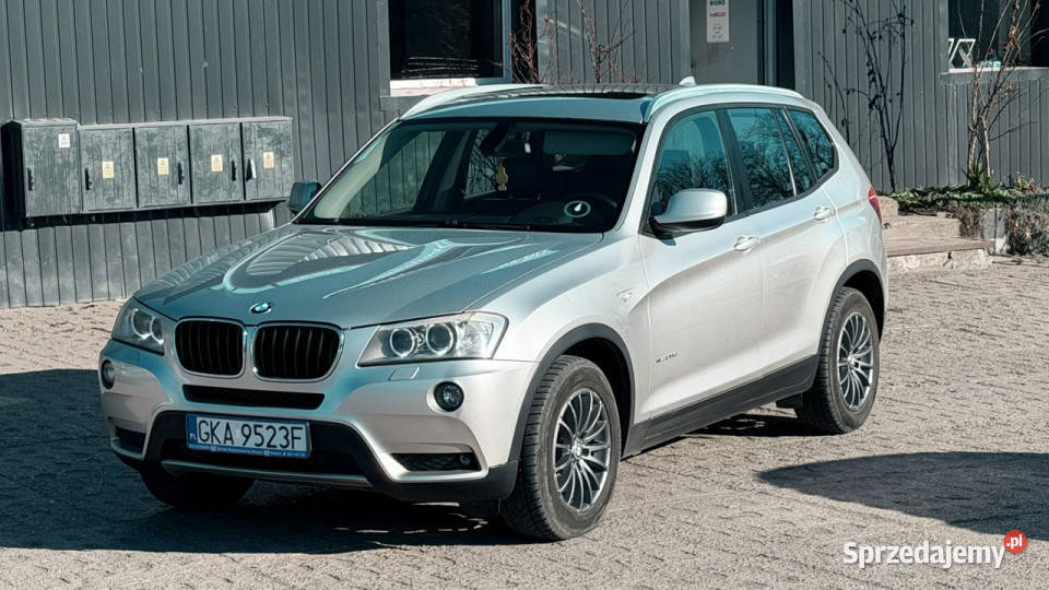 BMW X3 BMW X3 xDrive20d zadbany F25 2010 Rok produkcji 2011 Banino