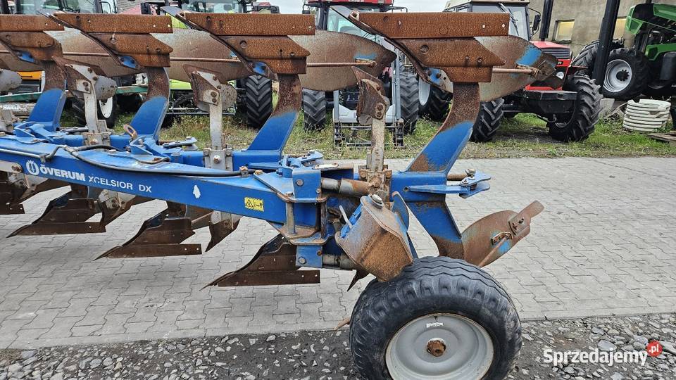 Pług Overum Xcesior DX 5skibowy wielkopolskie Gruntowice sprzedam