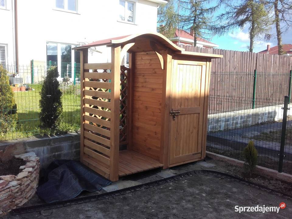 Drewutnia fala mała 11x11m narzędziówka 1x11m Kalety