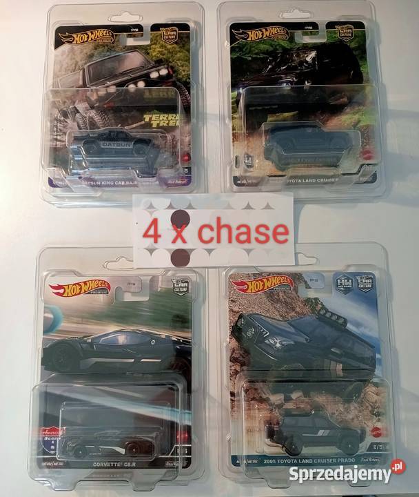 Hot Wheels Premium Chase 05 zestaw 4 Chase Jaworzno