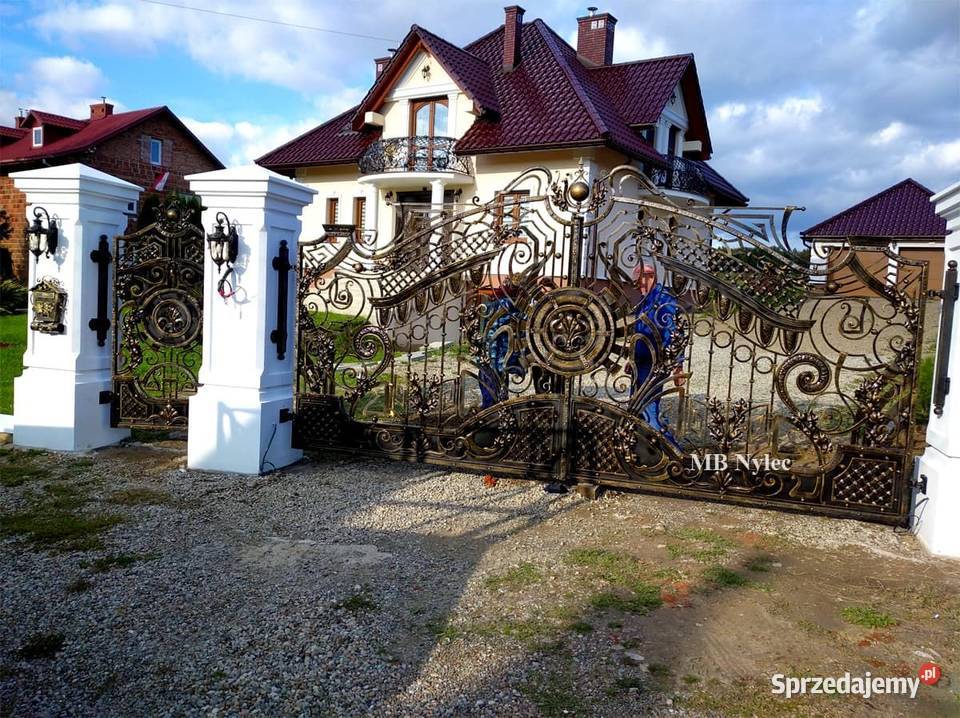Słupy Dworkowe Ogrodzenia Betonowe Stylowe Kraków