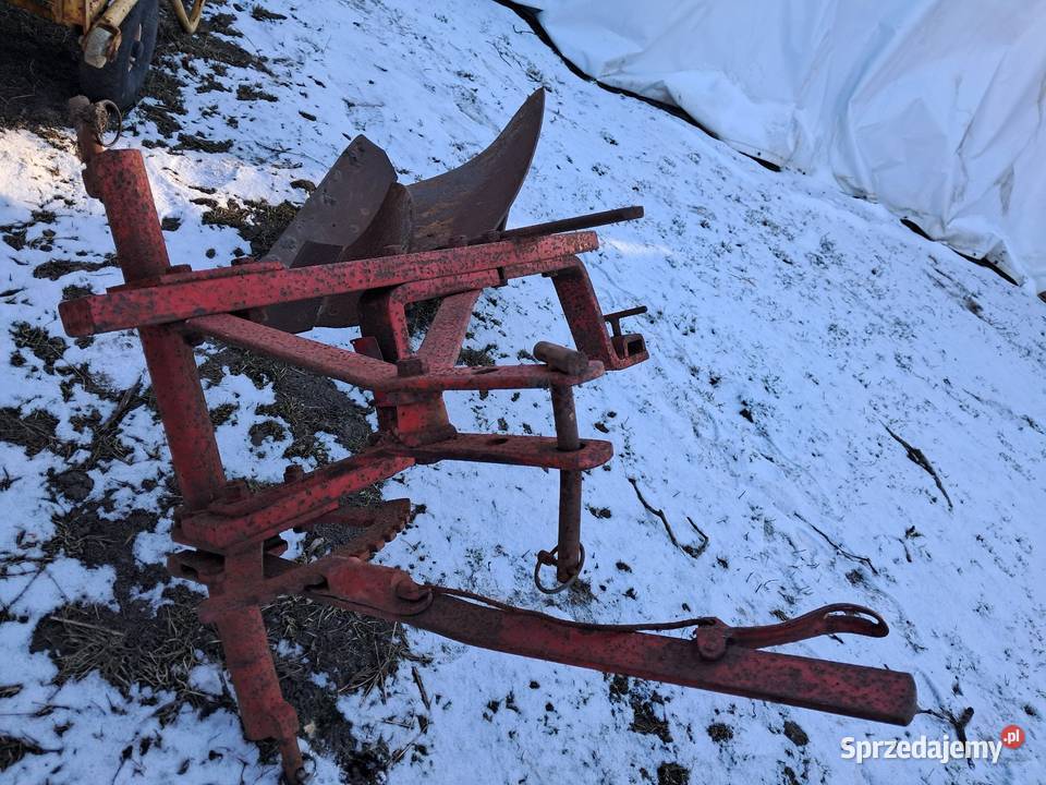 Pług 1 skibowy zabytkowy Skjold Toruń