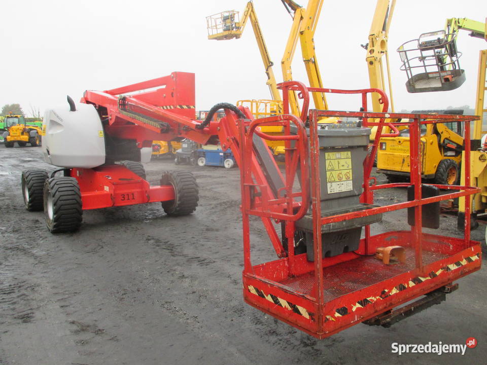 Podnośnik koszowy 18 m JLG 510AJ 4x4 Dźwigi, podnośniki Pleszew