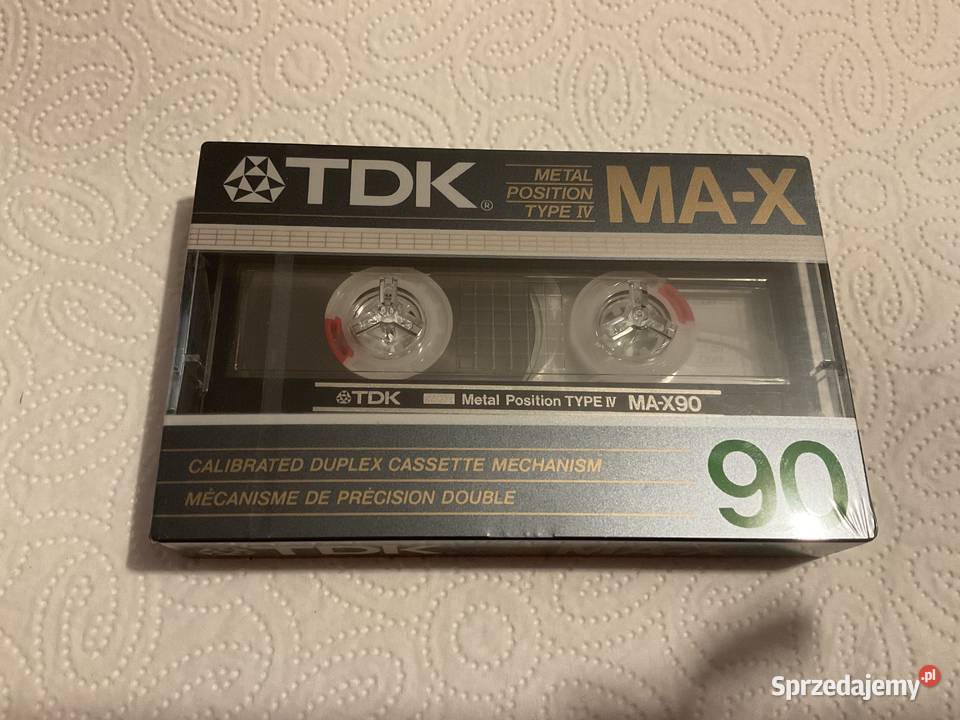 TDK MAX 1986 USA Najlepszy typ IV TDK z połowy Sosnowiec sprzedam