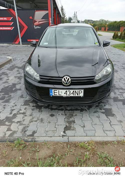 Volkswagen Golf VI 14 VW MPI Salon Polska nieuszkodzony Golf Rzeszów