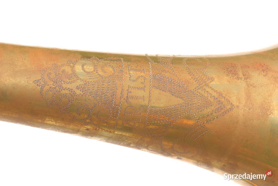 Stary duży puzon Czechosłowacki unikat antyk Cieszyn sprzedam