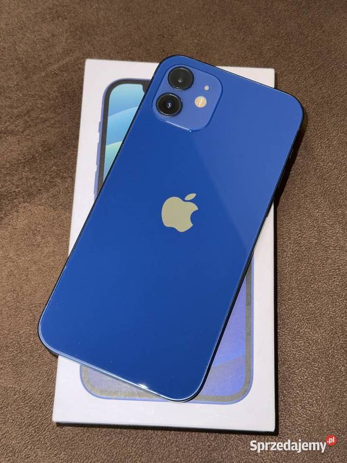 iPhone 12 64GB Niebieski A2403 Stan Etui Apple / iPhone śląskie Katowice