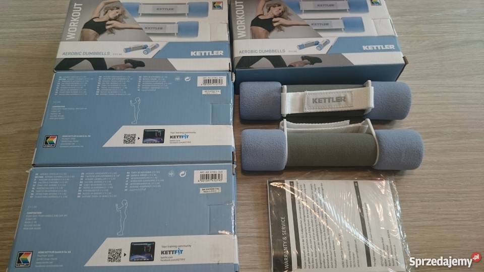 Ciężarki fitnes KETTLER AEROBIC Dumblles HANTELN świętokrzyskie Kielce