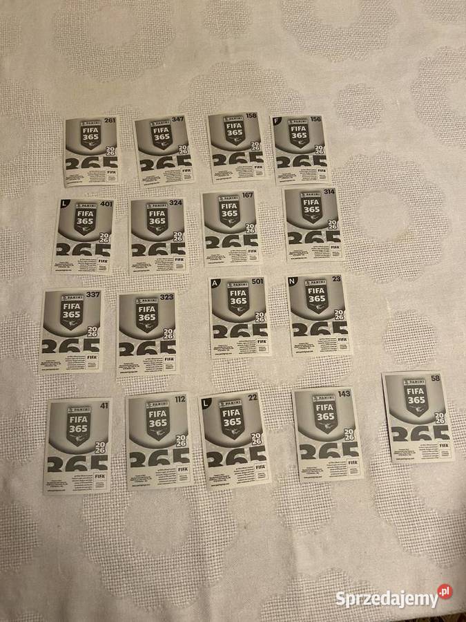 Naklejki panini fifa 365