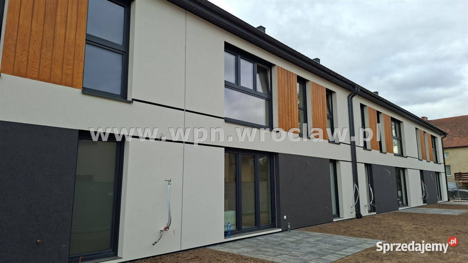 Do sprzedaży dom szeregowy Kąty Wrocławskie asfalt dolnośląskie sprzedam