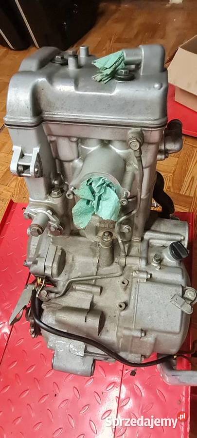 Kawasaki KLX 650 R silnik kompletny sprawny film Warszawa