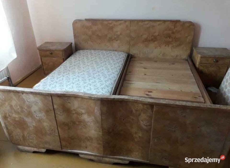 Sypialnia zestaw z lat 60tych Meble do sypialni podkarpackie Jawornik Polski