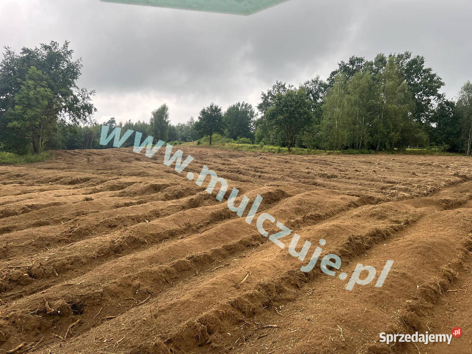 Mulczer wgłębny czyszczenie działek mulczowanie Proszowice