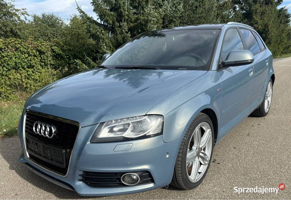 Audi A3 3x S line niski przebieg panorama xenon 2000cm3 Samochody osobowe Jarosław
