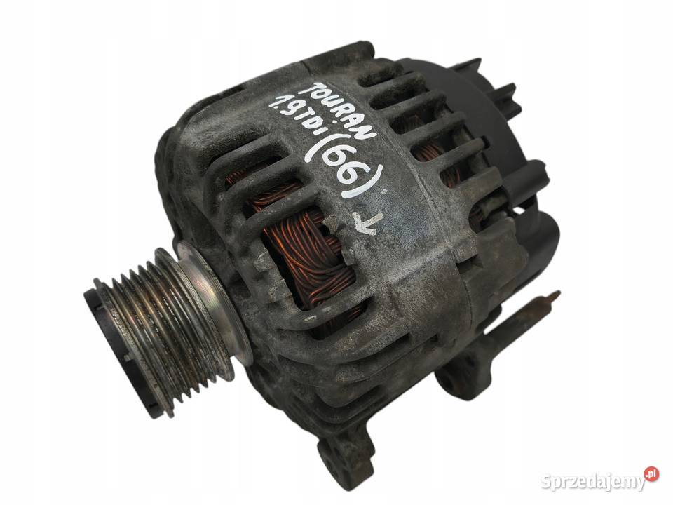ALTERNATOR Volkswagen Touran Golf V Passat B6 19 Układ elektryczny silnika lubelskie Chełm sprzedam