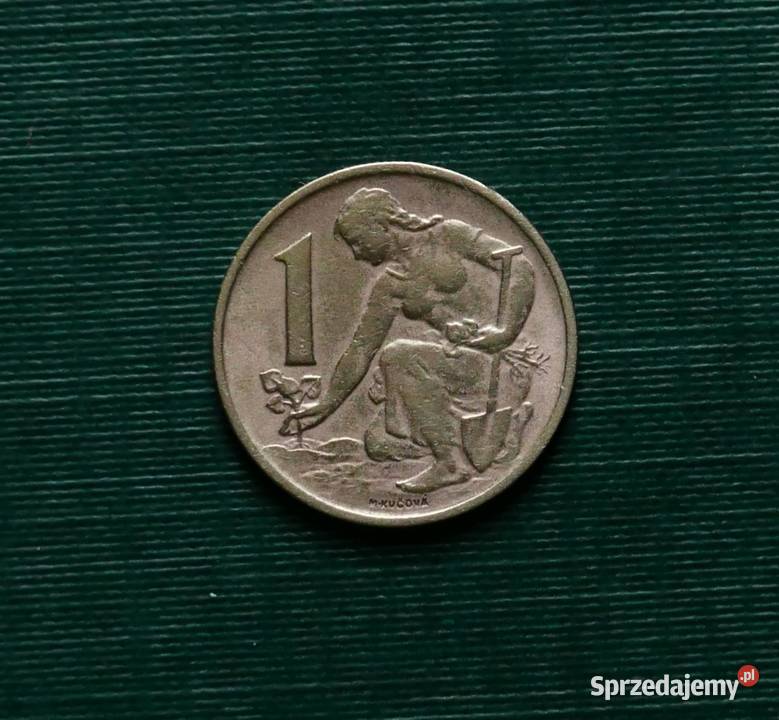 CZECHOSŁOWACJA 1 korona 1963r