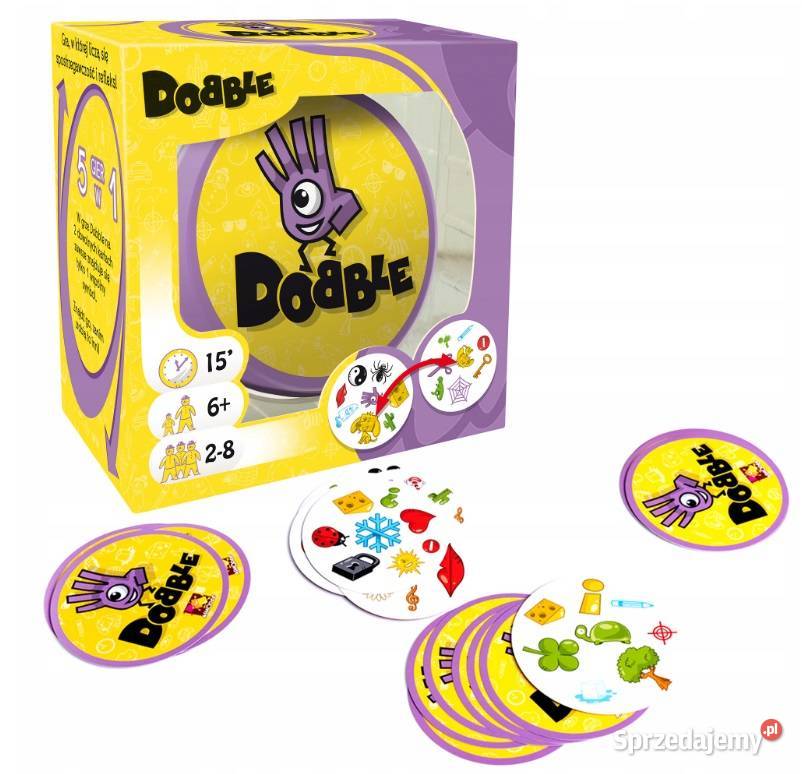 DOBBLE GRA KARCIANA TOWARZYSKA IMPREZOWA Wrocław