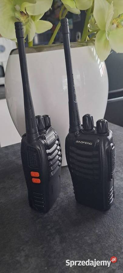 Krótkofalówki Walkietalkie Baofeng 2 słuchawki mazowieckie