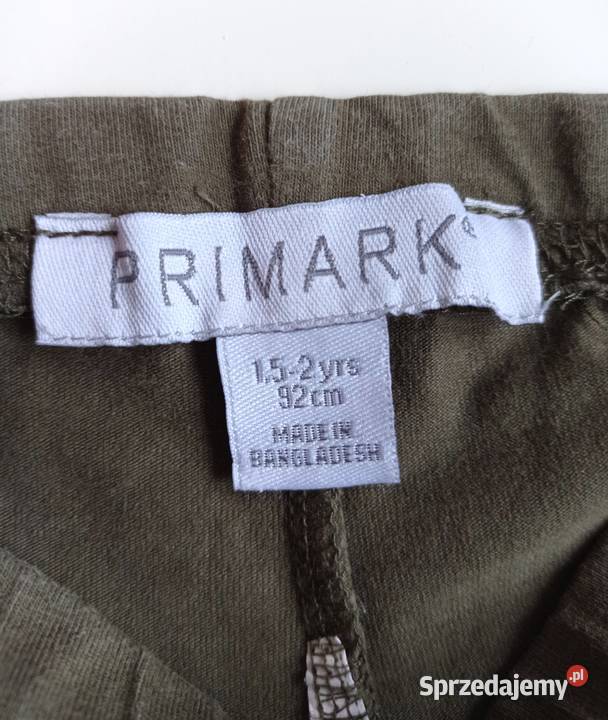 Legginsy getry Primark 92 Khaki śląskie Katowice
