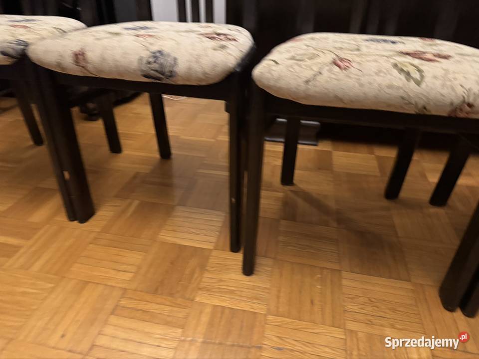 Stół drewniany z 4 krzesłami Stoły z krzesłami Warszawa