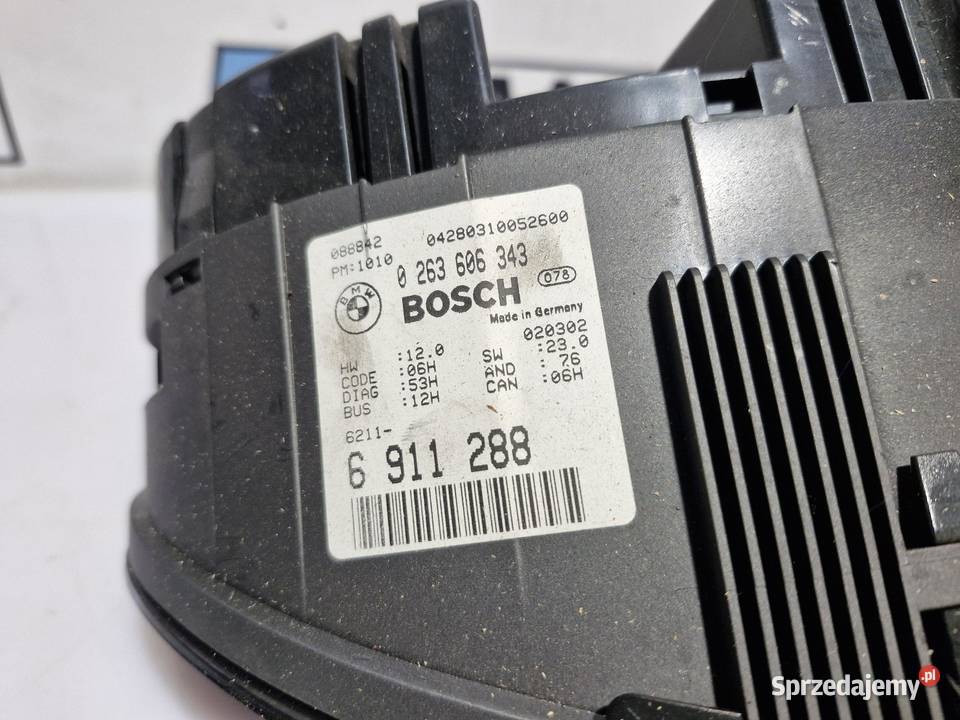 BMW E46 LICZNIK ZEGARY ORYGINAŁ 6911288 osobowe