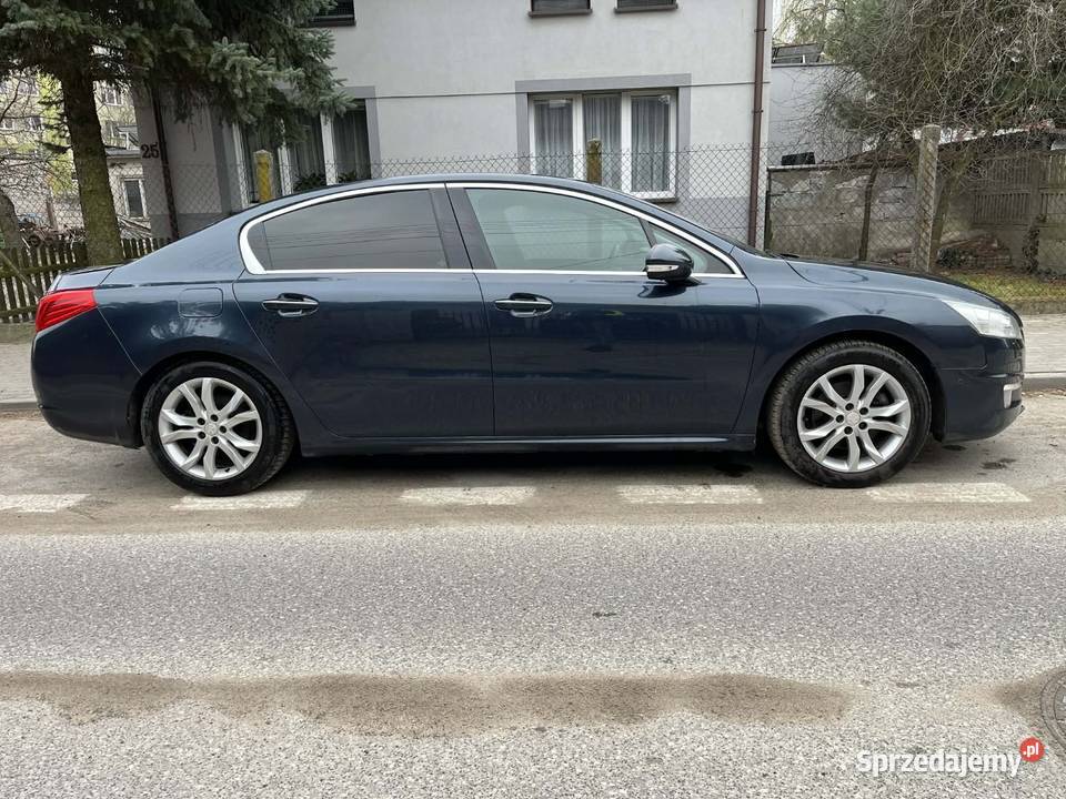 Peugeot 508 2013 16 benzyna zadbany ogłoszenie elektryczne lusterka Zgierz
